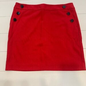 Loft skirt with 3 black buttons- size 12